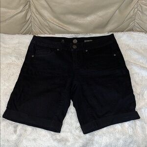 NWOT Black Denim Women's Shorts.  Size 11.
